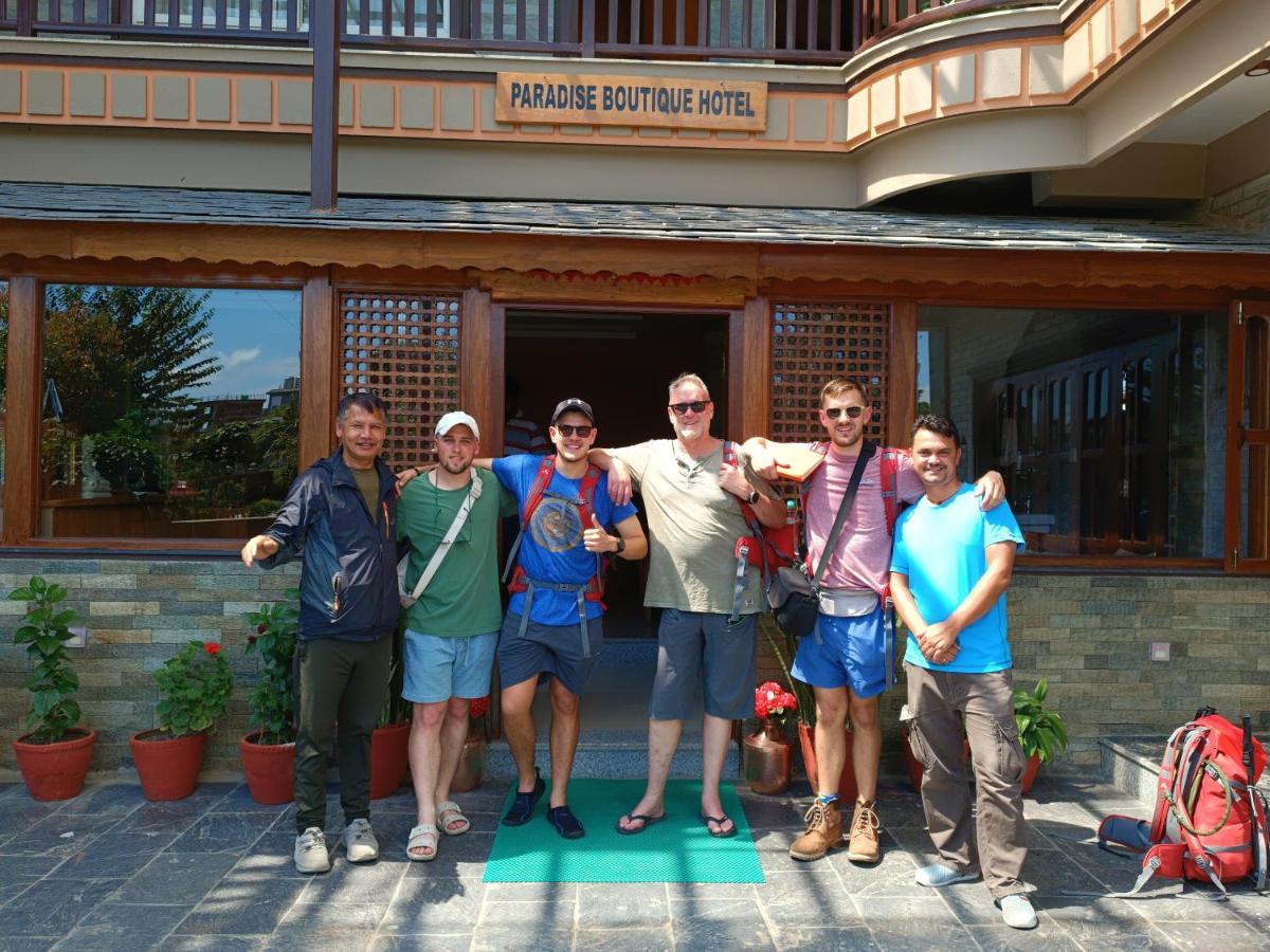 Paradise Boutique Hotel 포카라 외부 사진