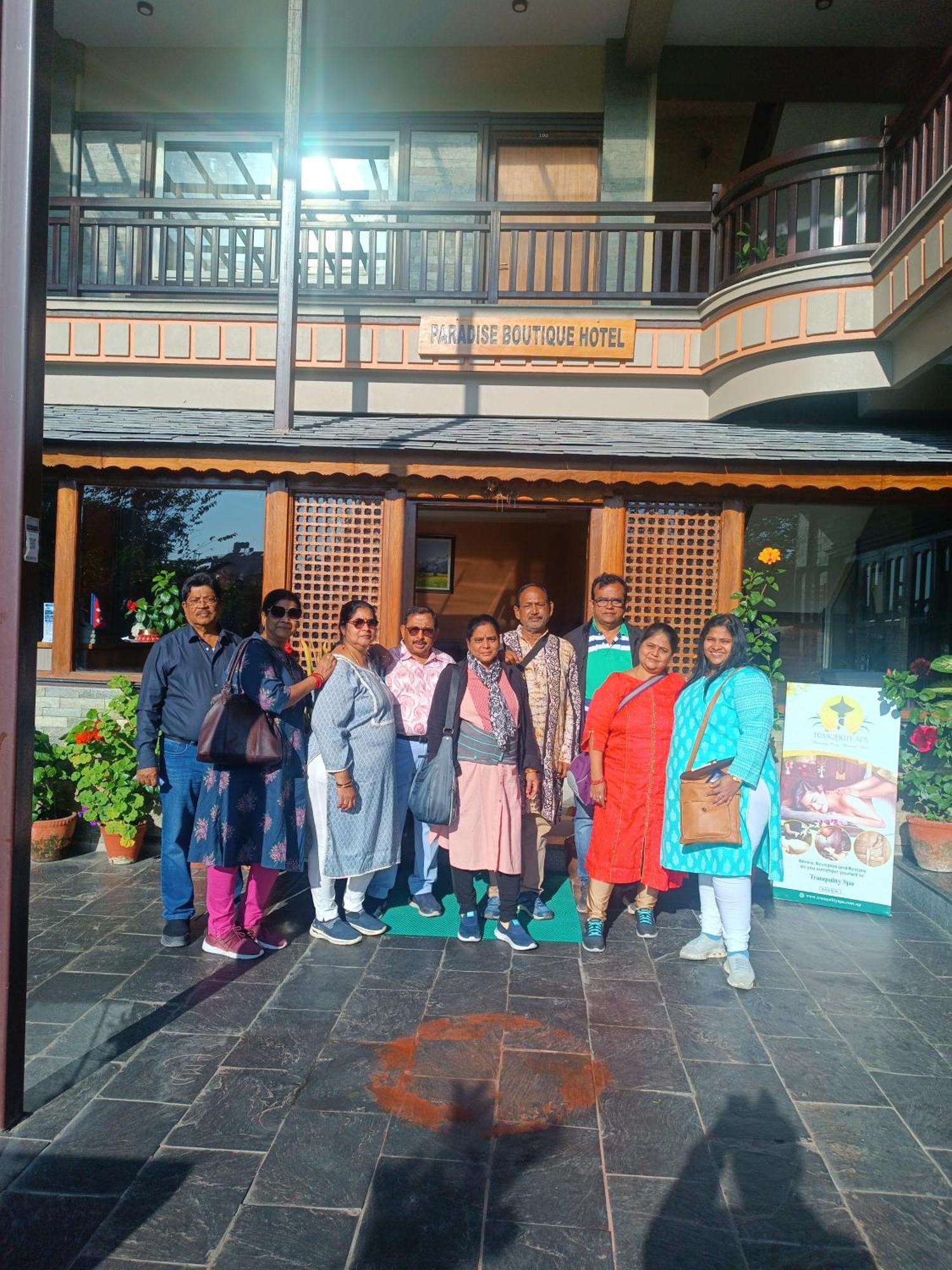 Paradise Boutique Hotel 포카라 외부 사진