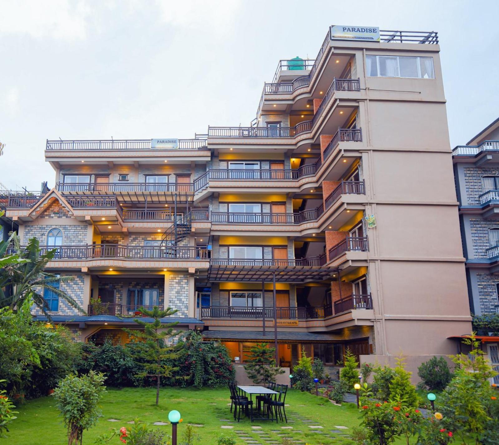 Paradise Boutique Hotel 포카라 외부 사진