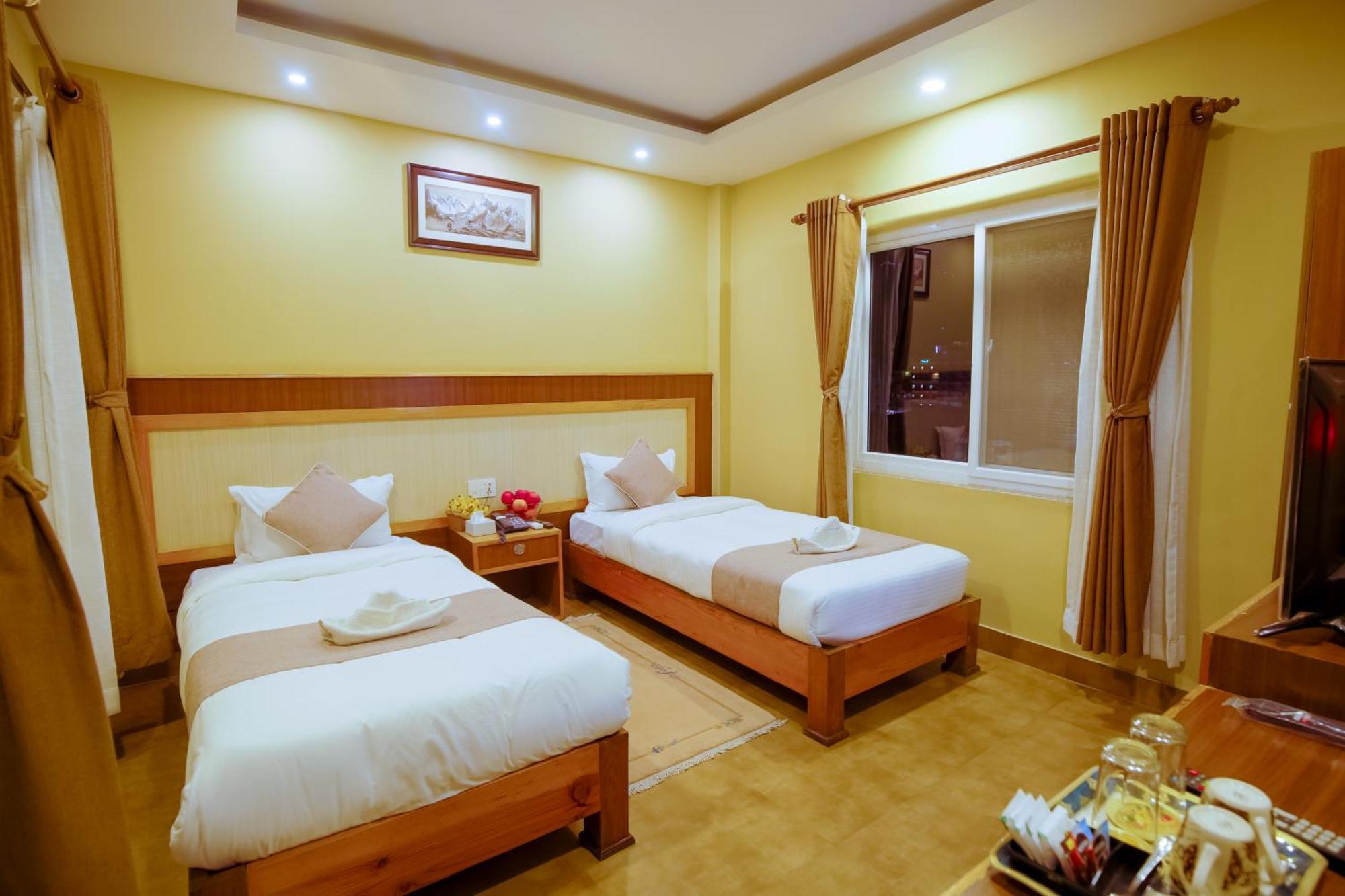 Paradise Boutique Hotel 포카라 객실 사진
