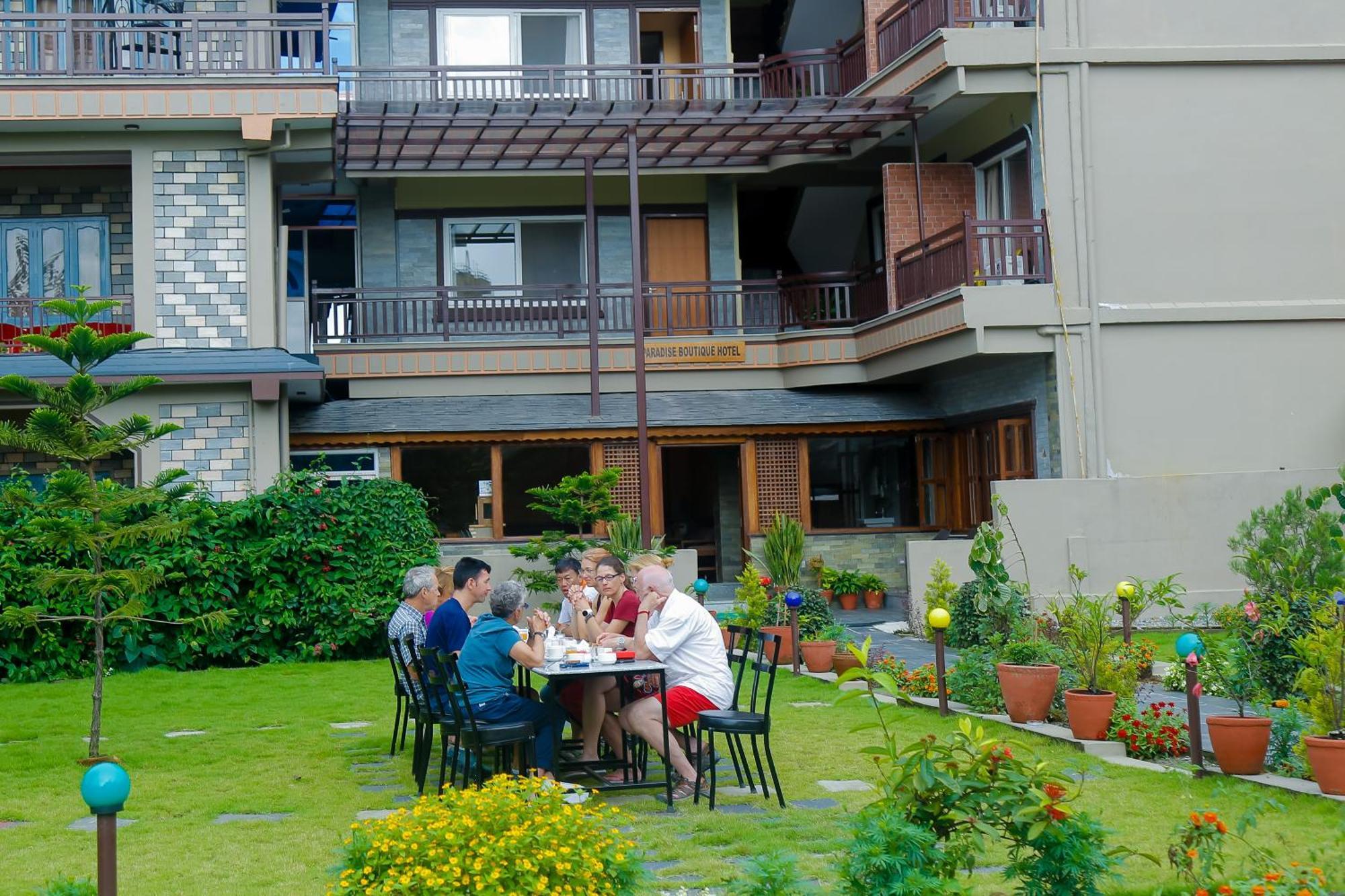 Paradise Boutique Hotel 포카라 외부 사진